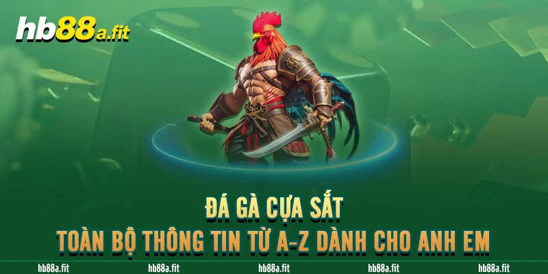 Đá Gà Cựa Sắt - Toàn Bộ Thông Tin Từ A-Z Dành Cho Anh Em