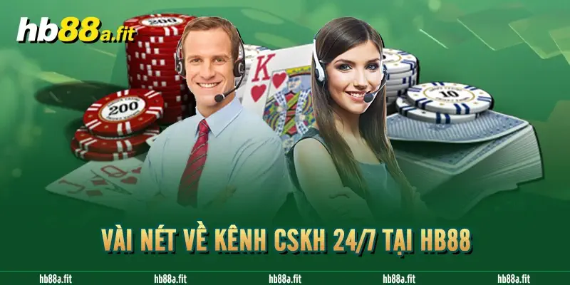 Vài nét về kênh CSKH 24/7 tại HB88